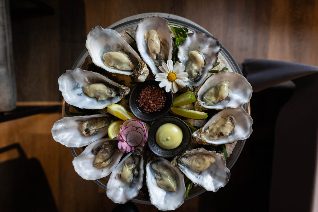 Oesterplateau van Bistro in Huis